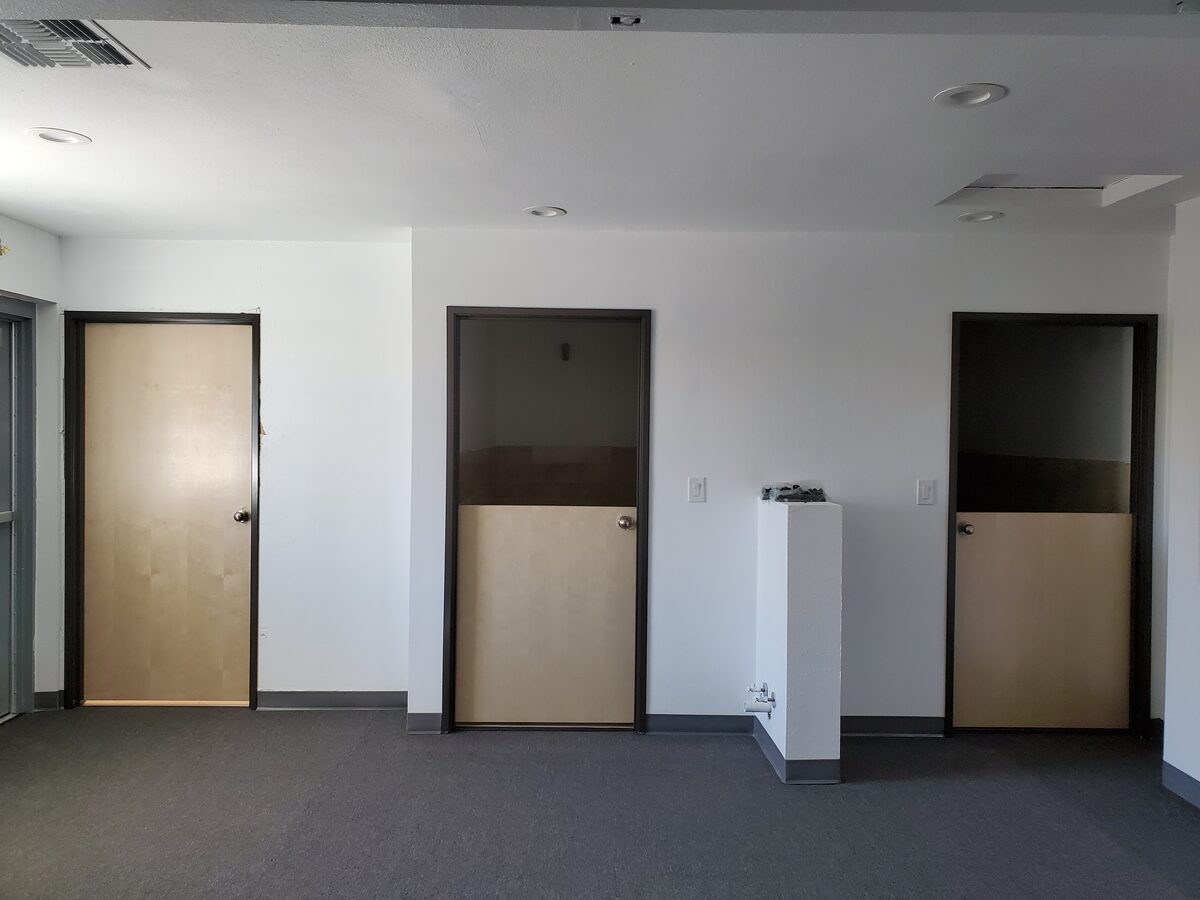 Commercial wood doors installed in Phoenix