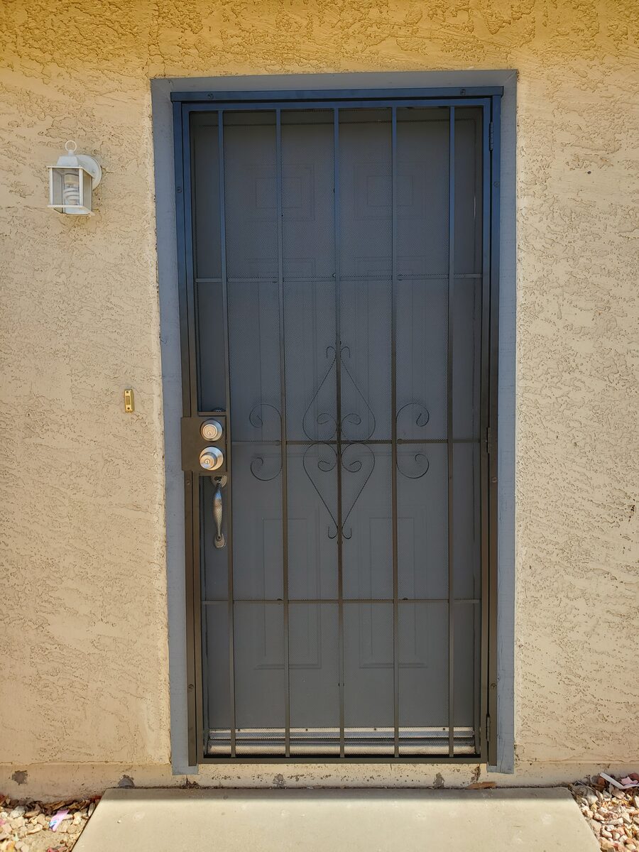 Security door installation in Phoenix