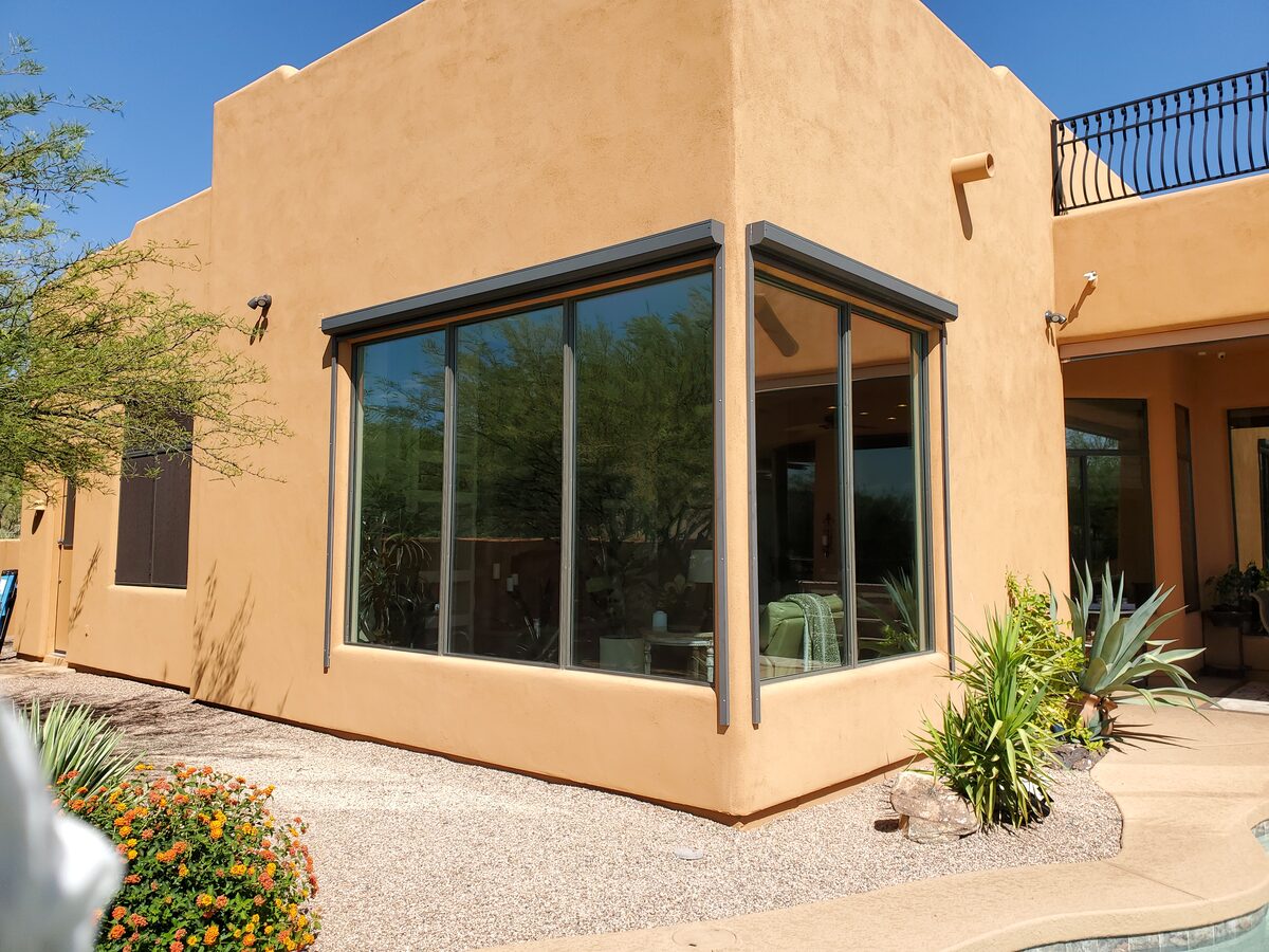Low-E Solarban glass upgrade on a Phoenix home